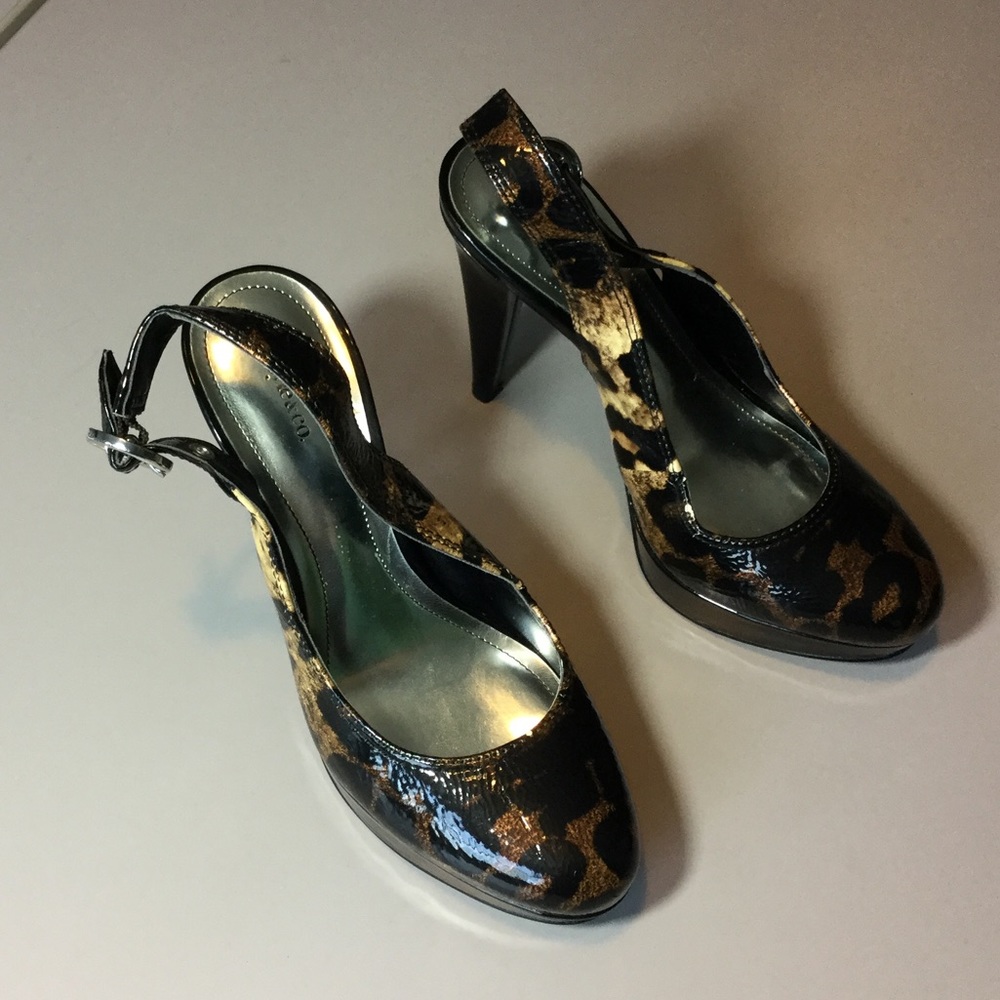 Leopard Print High Heels